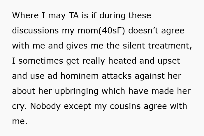 Wealthy mom treats house help as family but makes them stay in shed, teen calls out hypocrisy in household treatment.