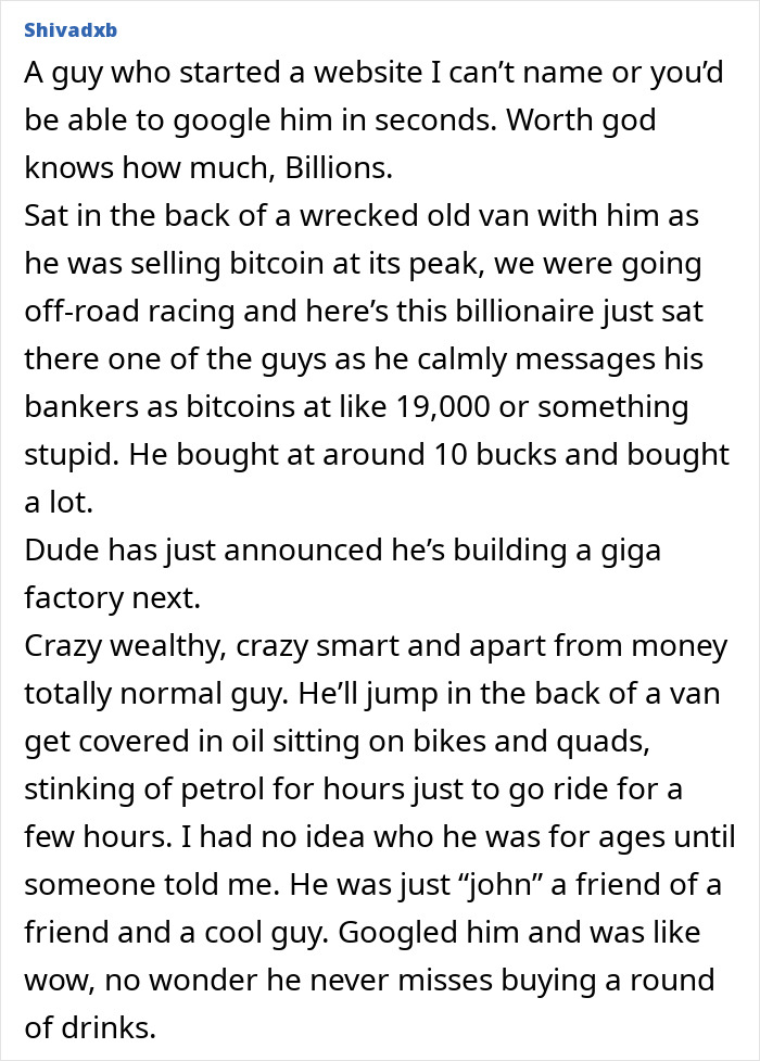 Story of billionaire who made wealth from bitcoin and built a giga factory