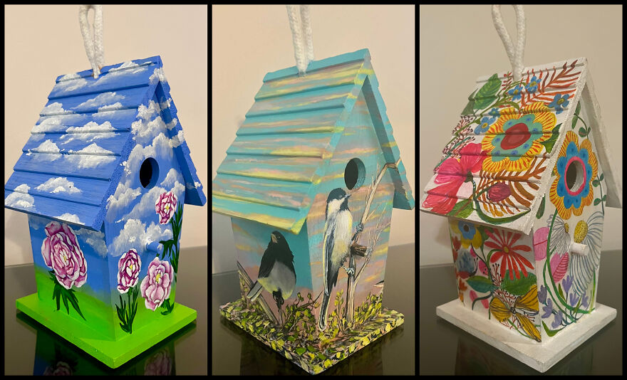 Creative Nests: 24 Artists Transform Birdhouses Into Works Of Art