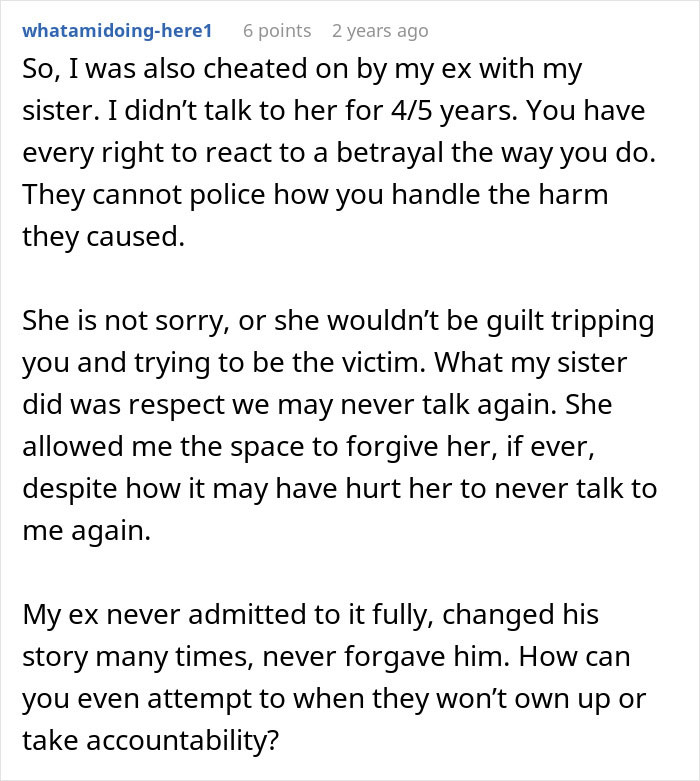 “You’re Sick”: Woman Sends Cruel Message To Sister Who Cheated With Her BF, Doesn’t Regret It At All