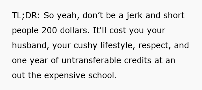 "It'll Cost You Your Husband": Friend Refuses To Pay $200 To Woman's BF, Woman Causes Her Divorce