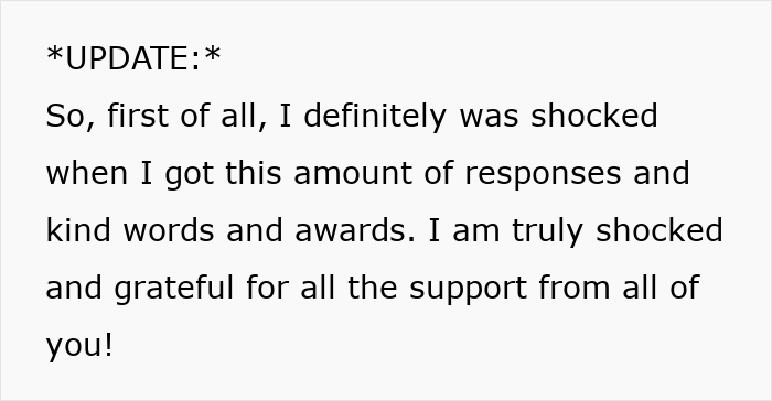 Text update expressing gratitude for overwhelming support after boyfriend plans to leave girlfriend for someone else.