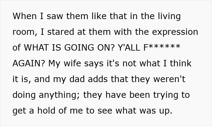 “My Wife Doesn't Know That My Dad Confessed”: Man’s World Shatters After Learning About A Double Betrayal