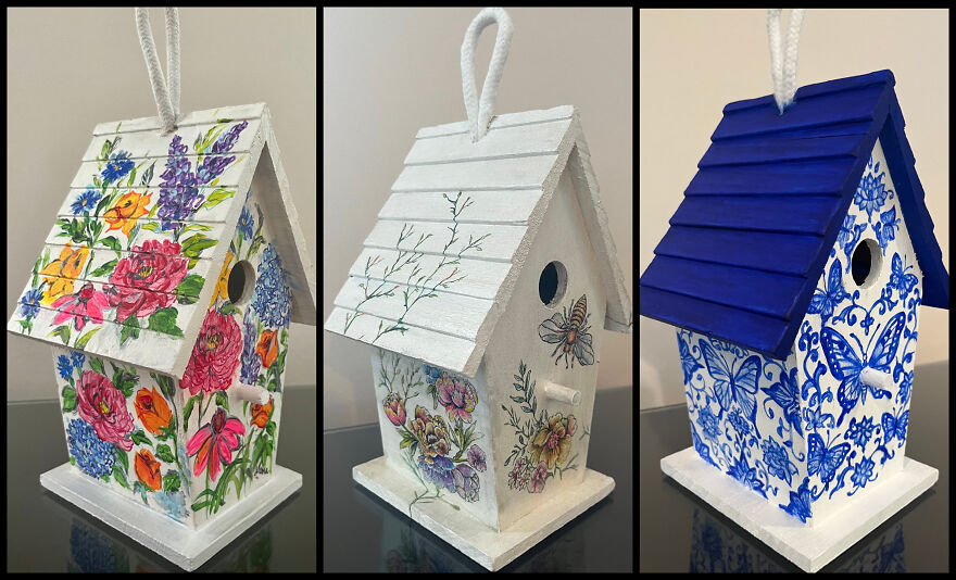 Creative Nests: 24 Artists Transform Birdhouses Into Works Of Art