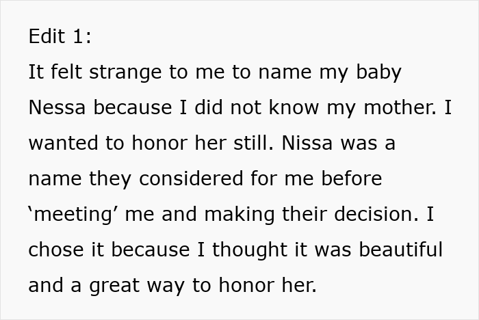 A post about choosing a baby name, sharing a personal story about honoring one's mother and the struggle over a name.