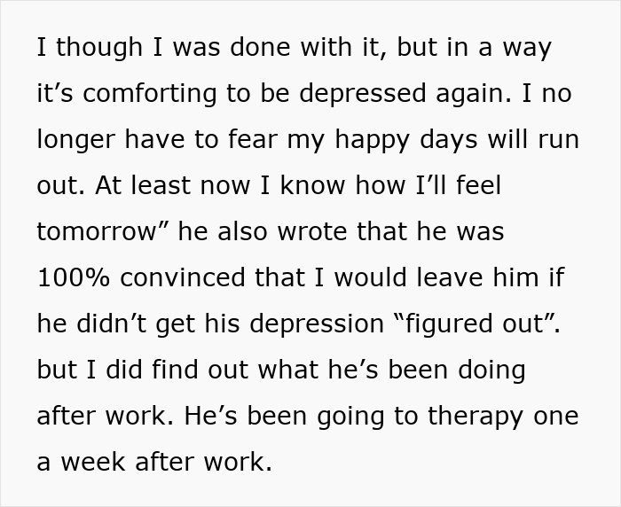 Woman Heartbroken After Reading Fianc&eacute;&rsquo;s Journal, Realizes The Affair She Suspected Is Depression