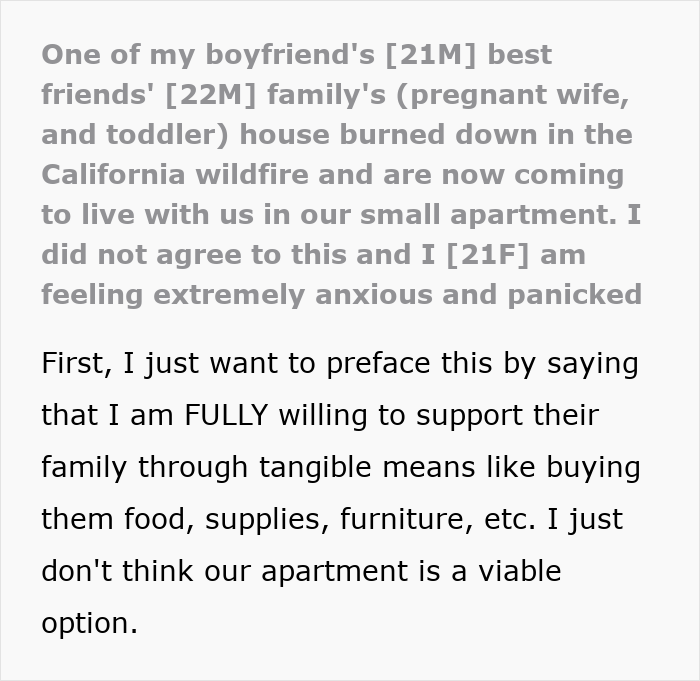 Guy Regrets Housing Friend And His Fam Against GF's Wishes After Their Toddler Ends Up In The ER