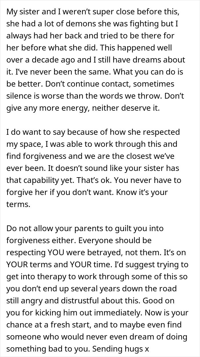 “You’re Sick”: Woman Sends Cruel Message To Sister Who Cheated With Her BF, Doesn’t Regret It At All