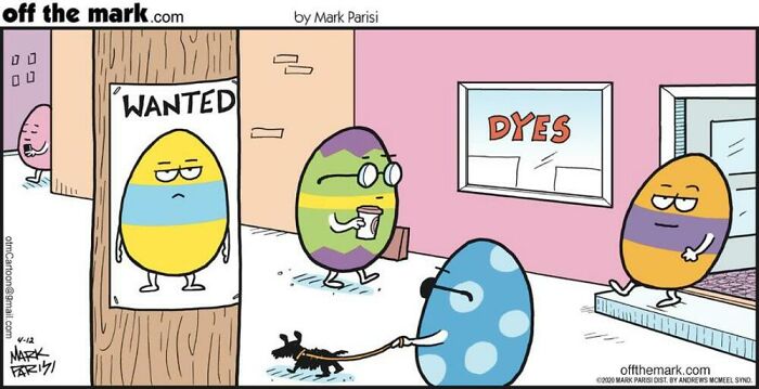 50 Hilarious Easter Comics By Mark Parisi That Prove Eggs Have Way More Drama Than We Thought