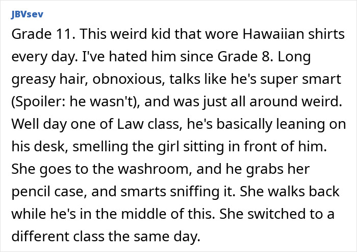 Weird-Creepy-Classmates