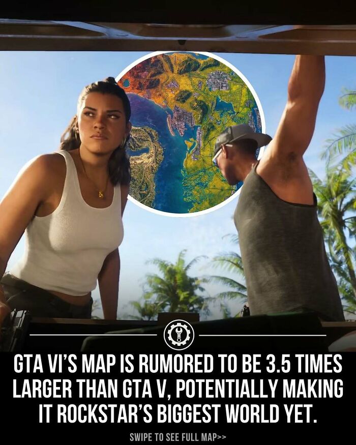 GTA VI map size comparison highlighting how everything is made to create Rockstar’s largest game world yet.