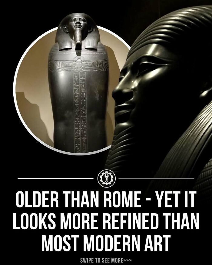 Close-up of a finely crafted ancient Egyptian sarcophagus showcasing how everything is made with detailed artistry.