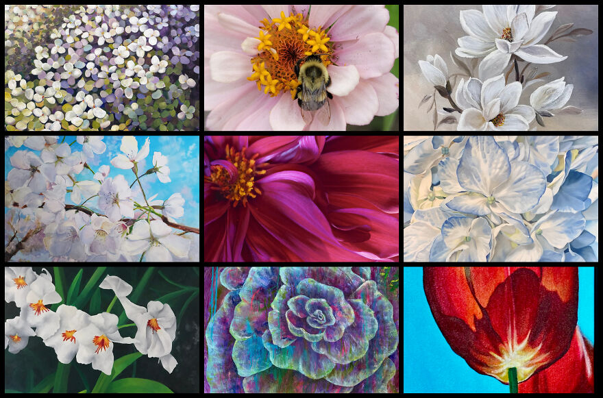 9 Artists Explore The Poetry Of Petals And Light