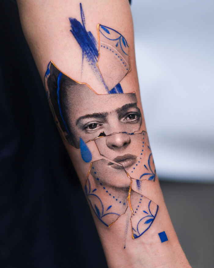 Tattoos Inspired Japanese Kintsugi Tatuaggidiporcellana