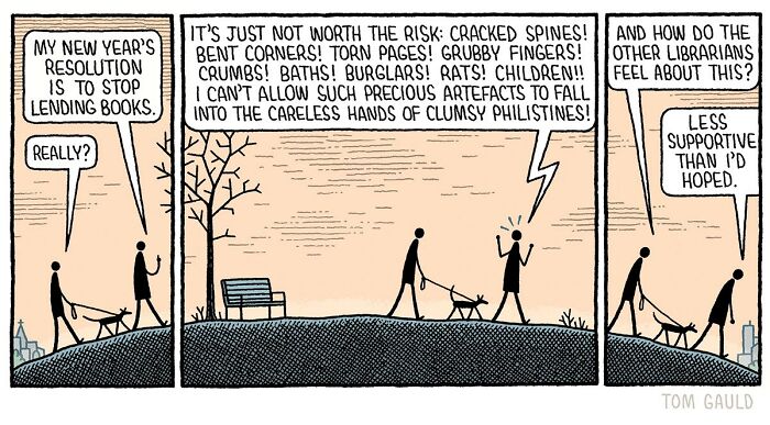 52 Brilliant Comics By Tom Gauld That Turn Books, Art, And Science Into Pure Genius
