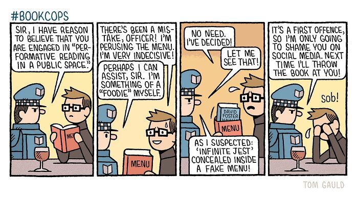 52 Brilliant Comics By Tom Gauld That Turn Books, Art, And Science Into Pure Genius