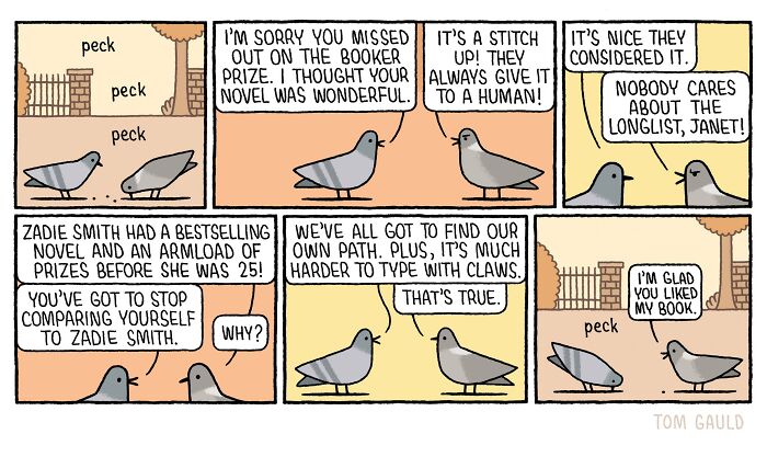 52 Brilliant Comics By Tom Gauld That Turn Books, Art, And Science Into Pure Genius