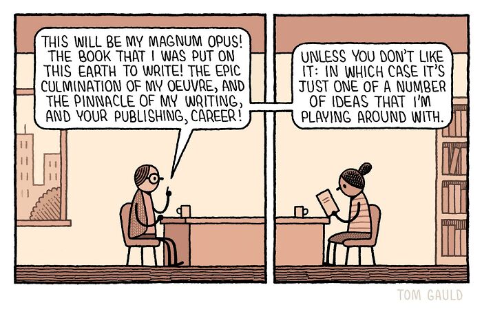 52 Brilliant Comics By Tom Gauld That Turn Books, Art, And Science Into Pure Genius
