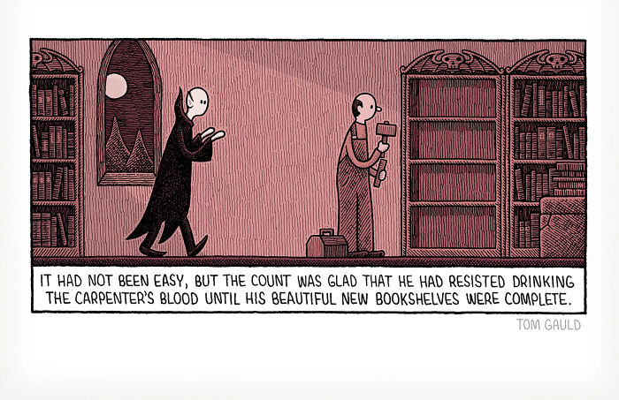 52 Brilliant Comics By Tom Gauld That Turn Books, Art, And Science Into Pure Genius