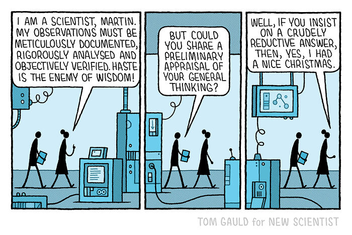 52 Brilliant Comics By Tom Gauld That Turn Books, Art, And Science Into Pure Genius