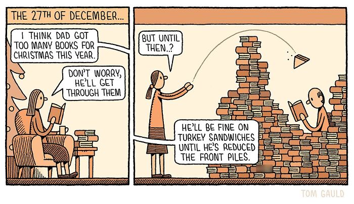 52 Brilliant Comics By Tom Gauld That Turn Books, Art, And Science Into Pure Genius