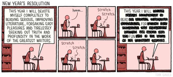 52 Brilliant Comics By Tom Gauld That Turn Books, Art, And Science Into Pure Genius