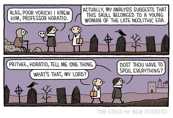 52 Brilliant Comics By Tom Gauld That Turn Books, Art, And Science Into Pure Genius
