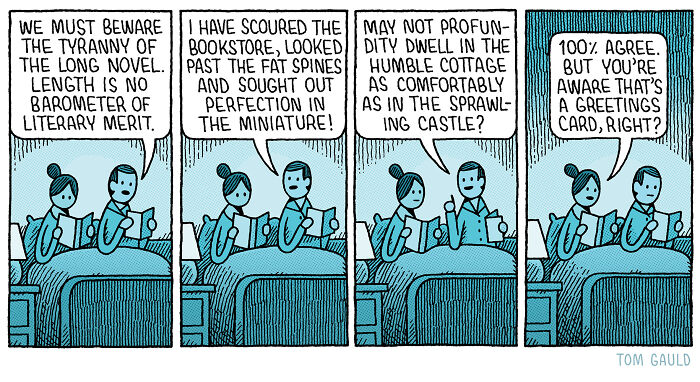 52 Brilliant Comics By Tom Gauld That Turn Books, Art, And Science Into Pure Genius