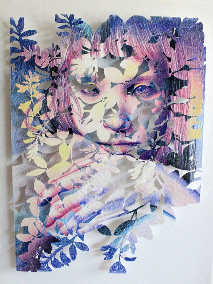 Paper Art Cut Collages Christine Kim