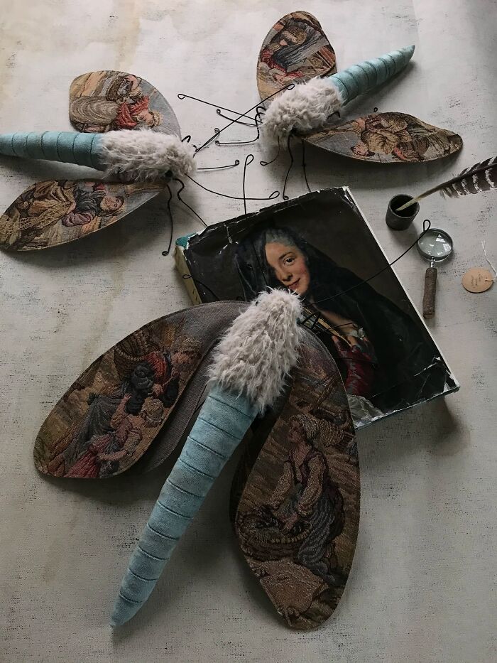 34 Textile Moth Sculptures By Larysa Bernhardt That Look Like They Flew Out Of A Dream