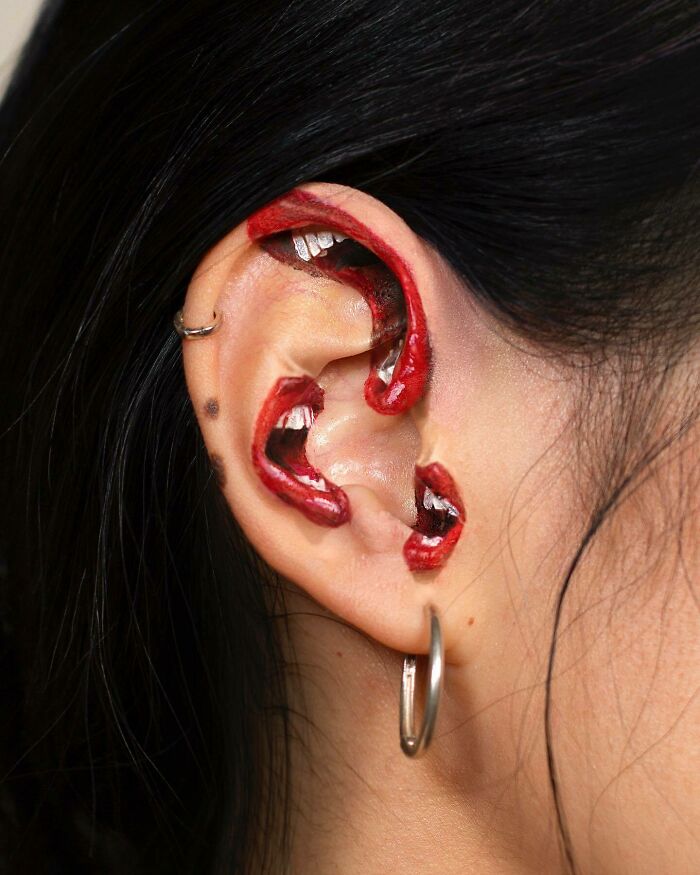 Korean Artist Goes Viral For Transforming Herself Into Mind-Bending Optical Illusions Without Any Photoshop (31 New Pics)