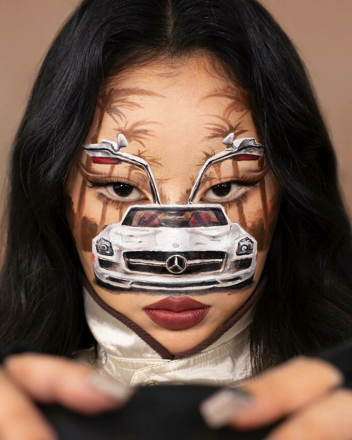 Korean Artist Goes Viral For Transforming Herself Into Mind-Bending Optical Illusions Without Any Photoshop (31 New Pics)