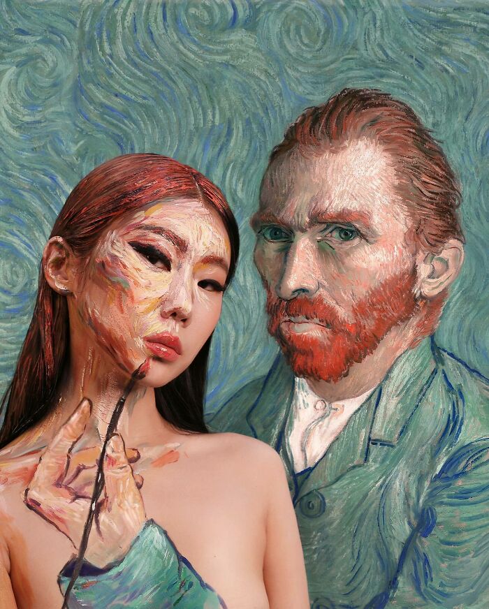 Korean Artist Goes Viral For Transforming Herself Into Mind-Bending Optical Illusions Without Any Photoshop (31 New Pics)