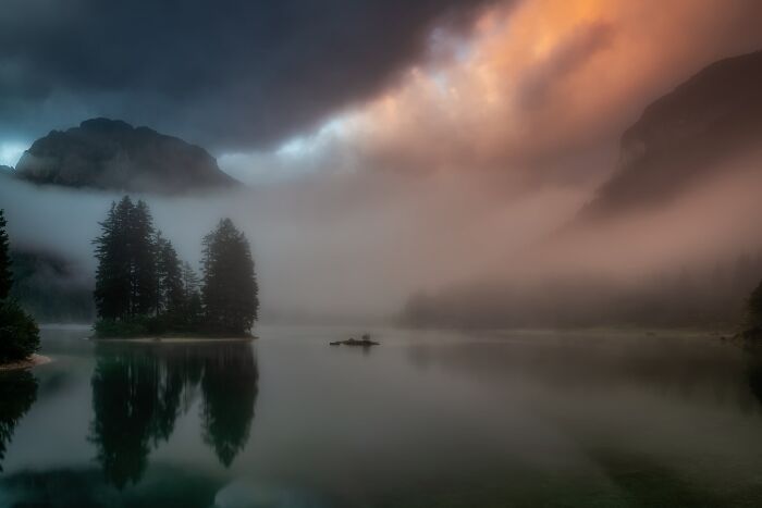 Natural Landscape, Finalist: Magical Sunrise At The Lake By István Nagy
