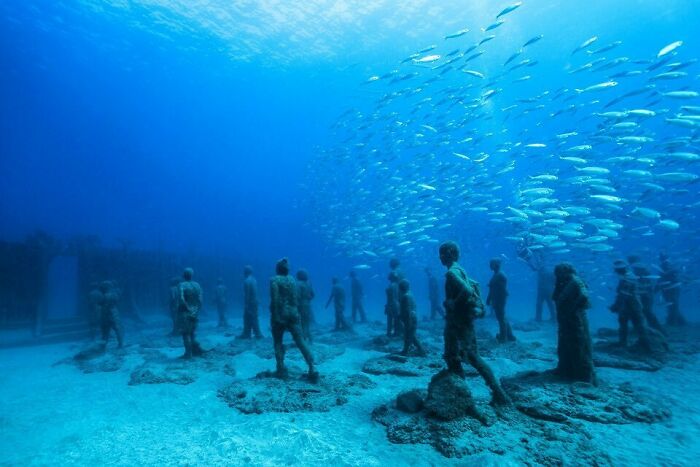 Crossing The Rubicon, Located Off The Coast Of Lanzarote, Canary Islands, Spain