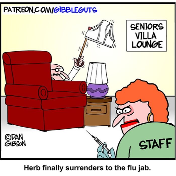 These Hilarious One-Panel Comics By Dan Gibson Prove Growing Old Is Anything But Boring (40 New Pics)