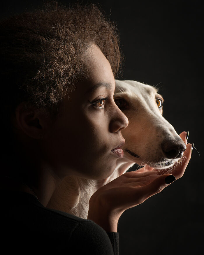 These Studio Portraits Capture The Deep, Silent Bond Between Dogs And Their Humans (30 Pics)