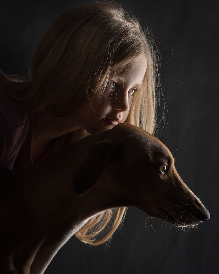 These Studio Portraits Capture The Deep, Silent Bond Between Dogs And Their Humans (30 Pics)