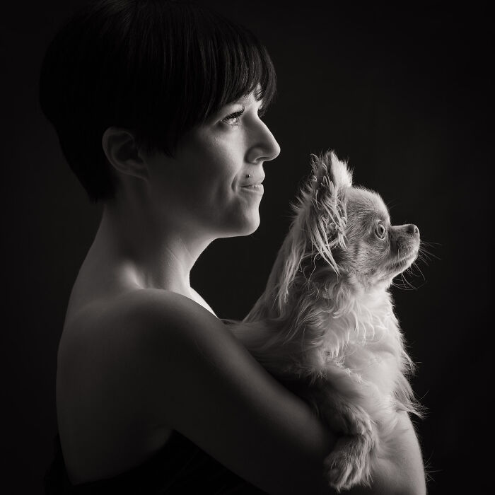 These Studio Portraits Capture The Deep, Silent Bond Between Dogs And Their Humans (30 Pics)