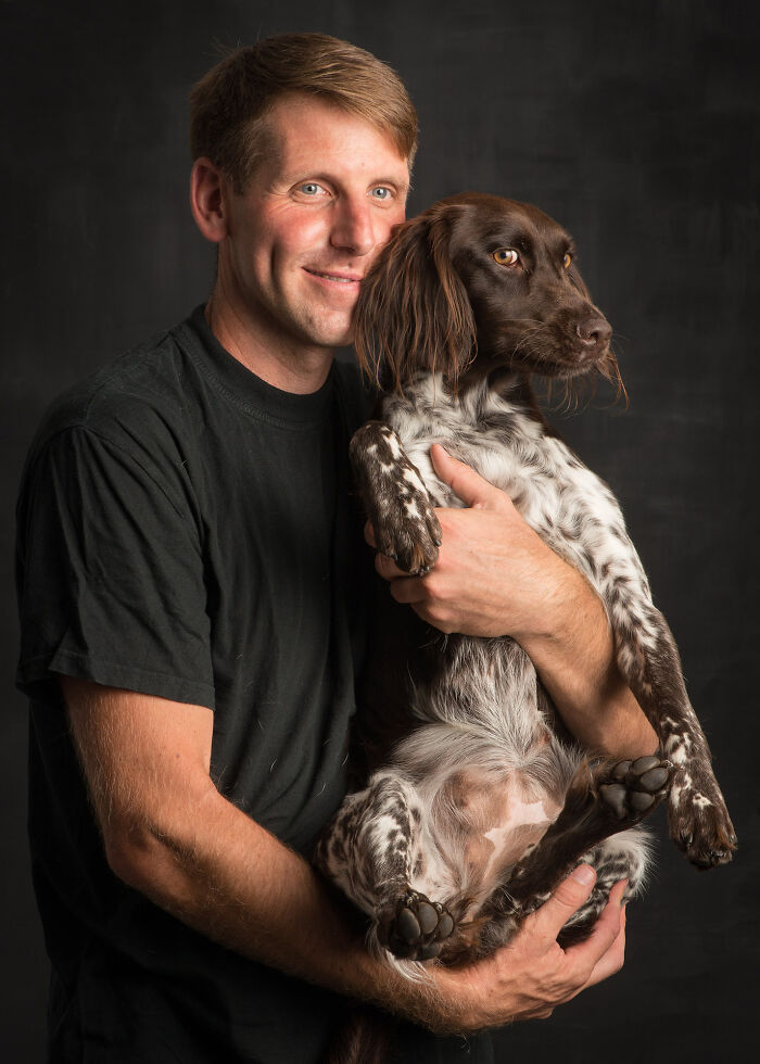 These Studio Portraits Capture The Deep, Silent Bond Between Dogs And Their Humans (30 Pics)