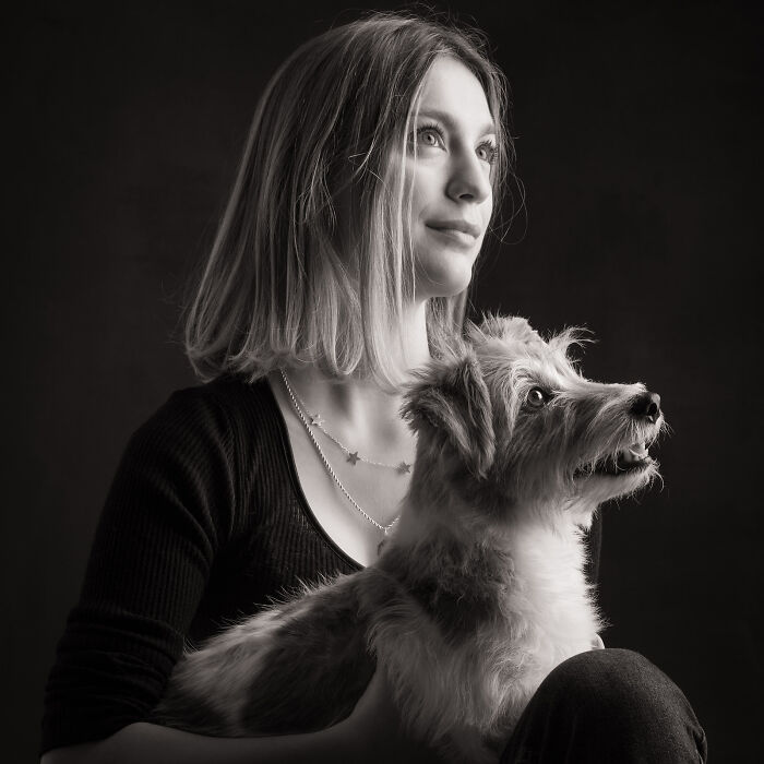 These Studio Portraits Capture The Deep, Silent Bond Between Dogs And Their Humans (30 Pics)