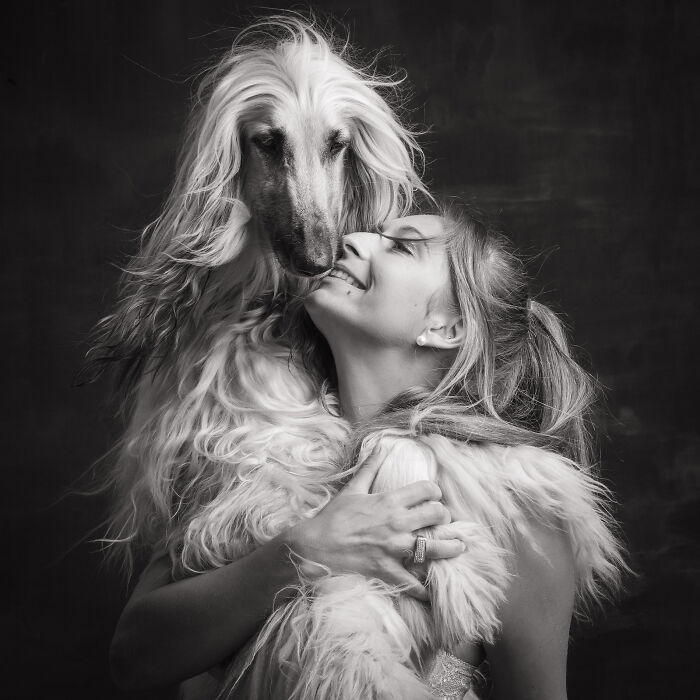 These Studio Portraits Capture The Deep, Silent Bond Between Dogs And Their Humans (30 Pics)
