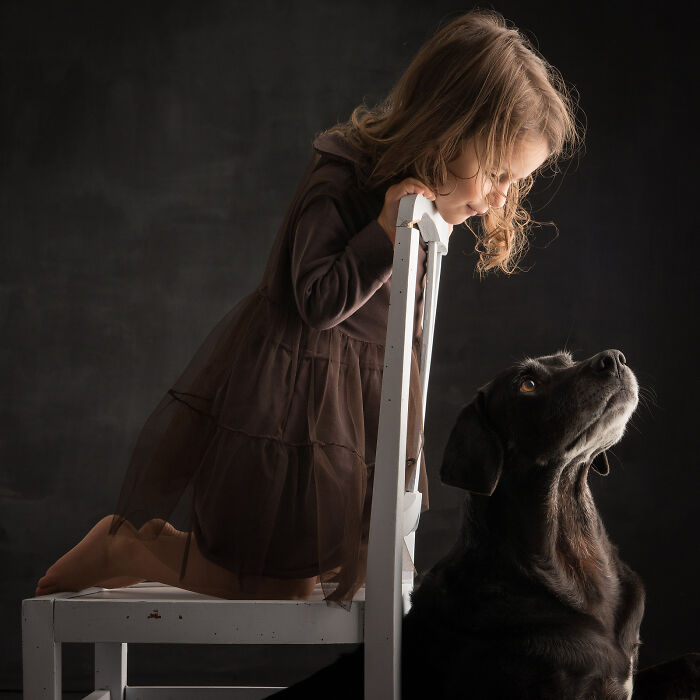 These Studio Portraits Capture The Deep, Silent Bond Between Dogs And Their Humans (30 Pics)