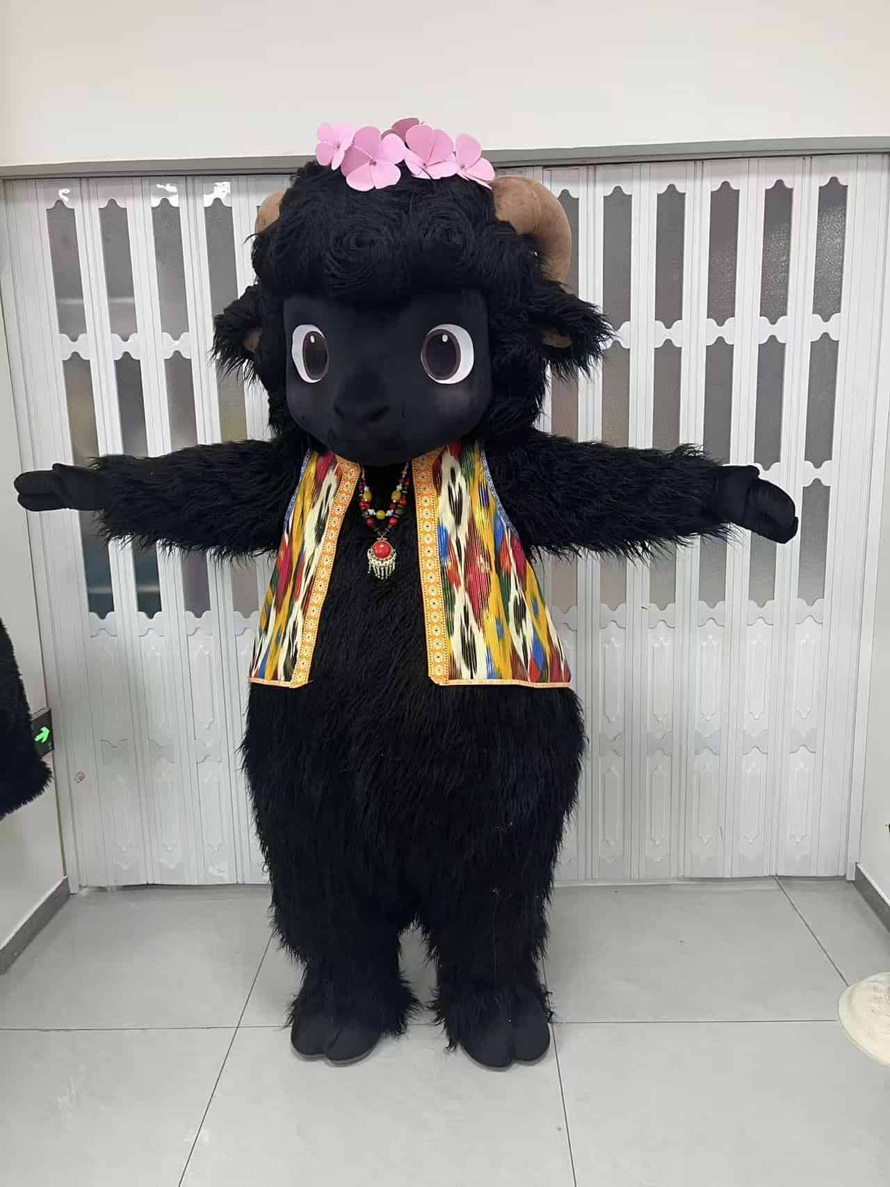 This Adorable Black Sheep Fursuit Feels Like A Character Straight Out Of A Dream