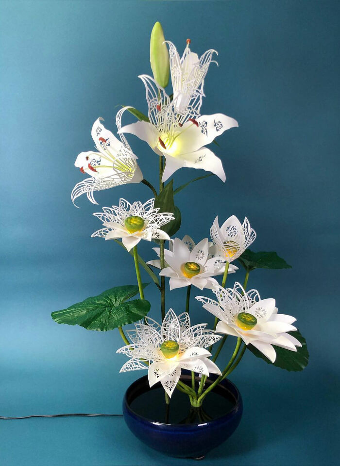 This Artist Transforms Paper Into Poetry With Thousands Of Delicate Origami Cranes