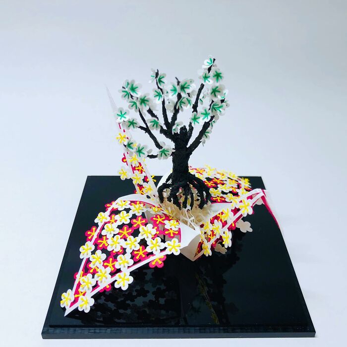 This Artist Transforms Paper Into Poetry With Thousands Of Delicate Origami Cranes