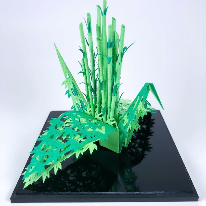 This Artist Transforms Paper Into Poetry With Thousands Of Delicate Origami Cranes