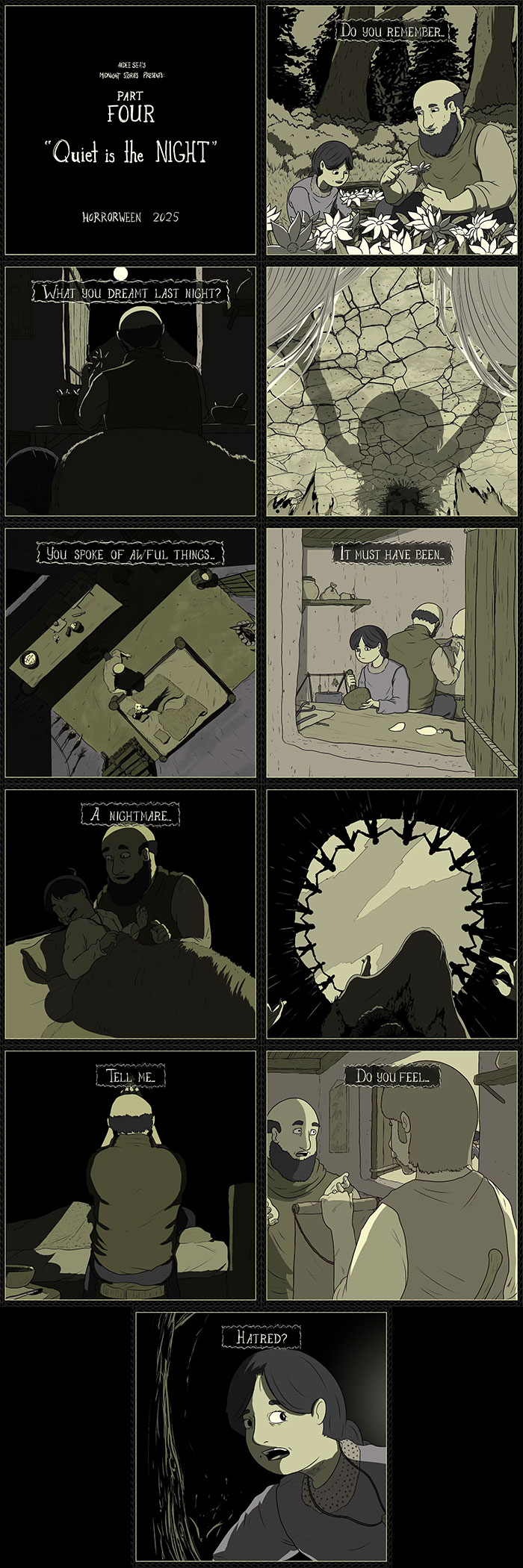 A série de quadrinhos Horrorween deste artista adiciona um toque inteligente ao terror clássico (19 novas fotos)