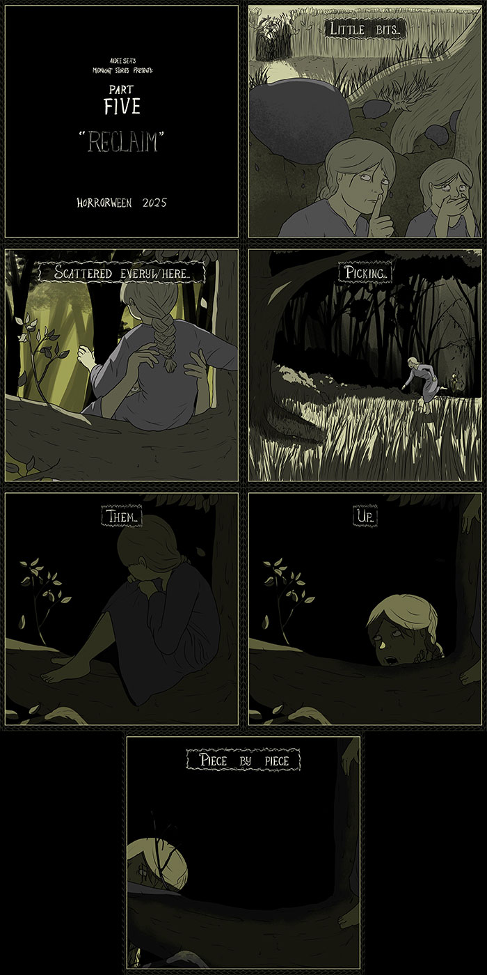 A série de quadrinhos Horrorween deste artista adiciona um toque inteligente ao terror clássico (19 novas fotos)