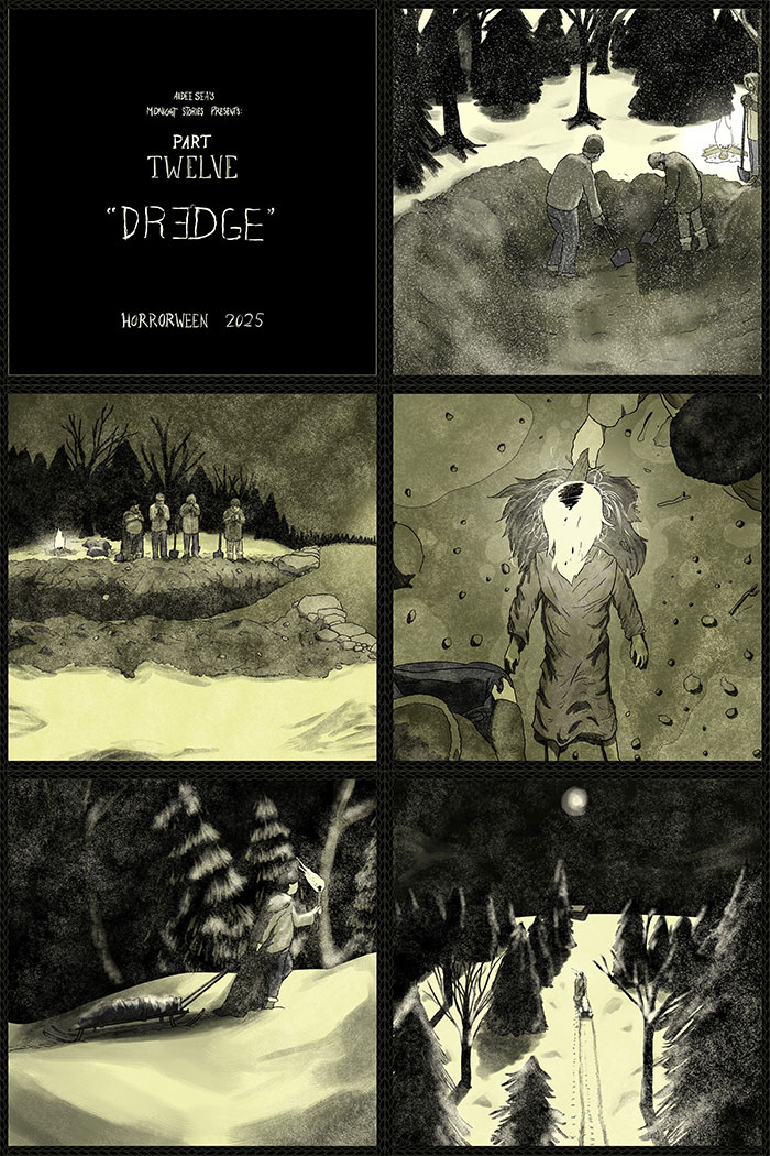 A série de quadrinhos Horrorween deste artista adiciona um toque inteligente ao terror clássico (19 novas fotos)